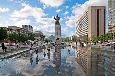 Quảng Trường Gwanghwamun Square Quảng Trường Gwanghwamun Square