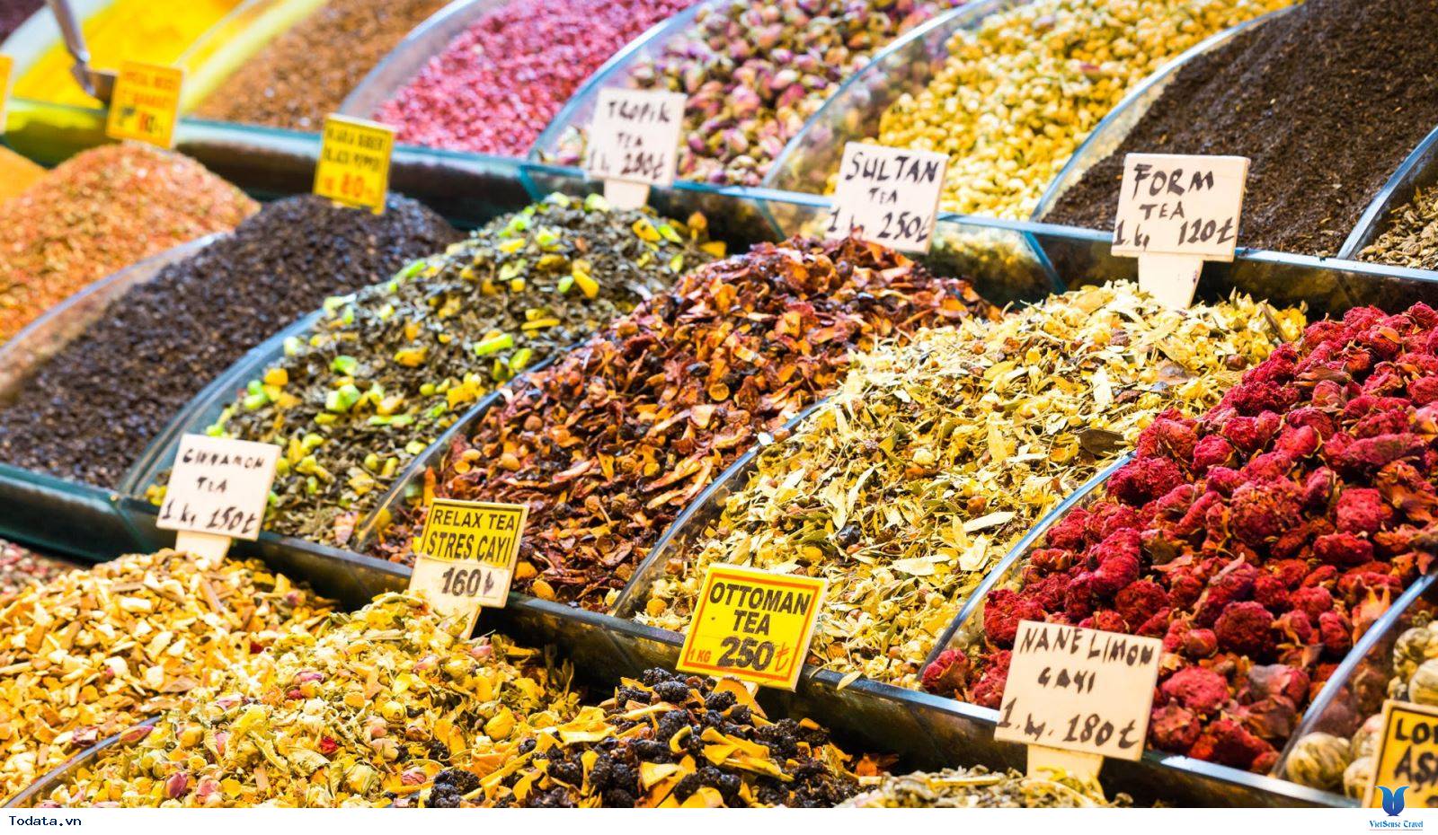 Chợ Gia Vị Spice Souk, Sắc Màu Gia Vị Dubai