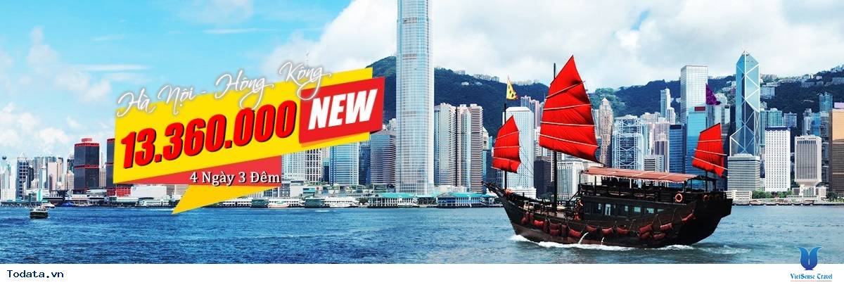 Hong Kong 4 Ngày 3 Đêm khởi hành từ Hà Nội