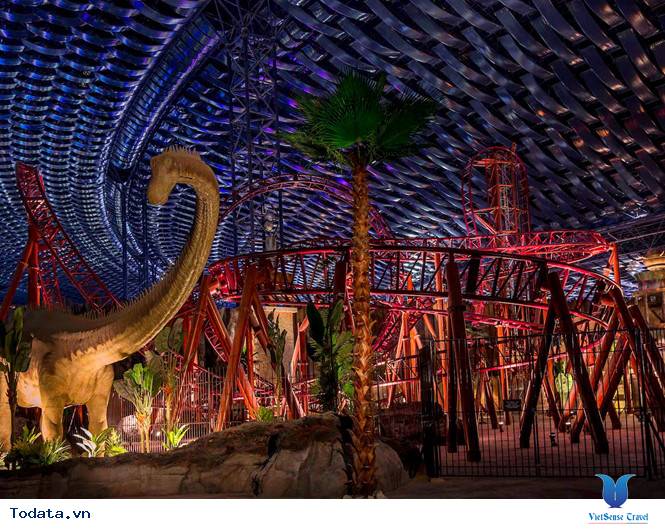 Khám phá công viên giải trí Adventure trong nhà lớn nhất thế giới tại Dubai