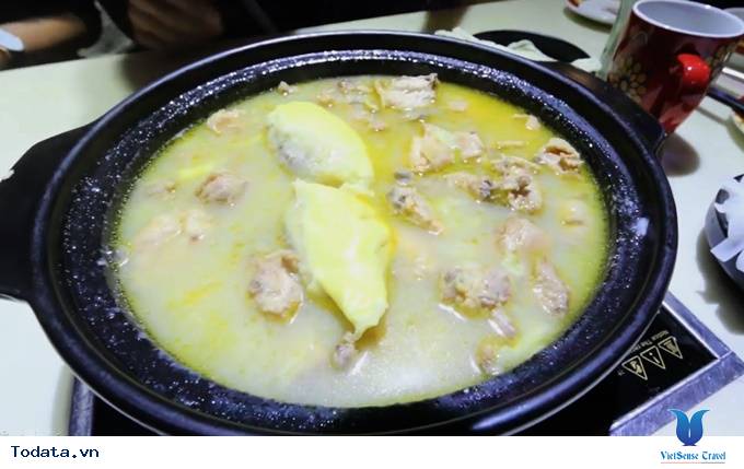 Lạ miệng món ăn lẩu sầu riêng ở Quảng Châu, Trung Quốc