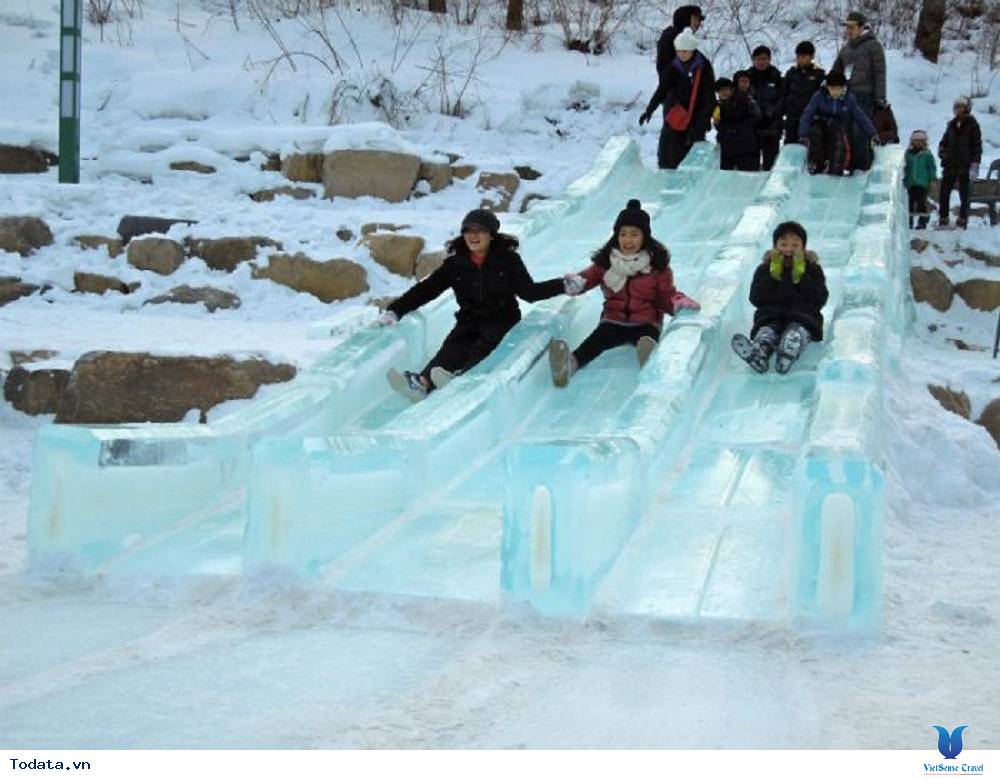 Lễ hội tuyết núi Taebaeksan đặc sắc nhất mùa đông ở Hàn Quốc