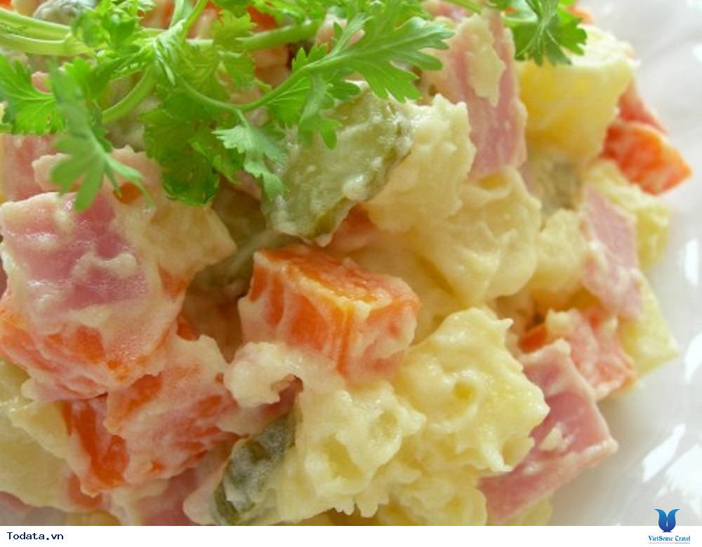Salad Nga, món ăn nổi tiếng khắp thế giới