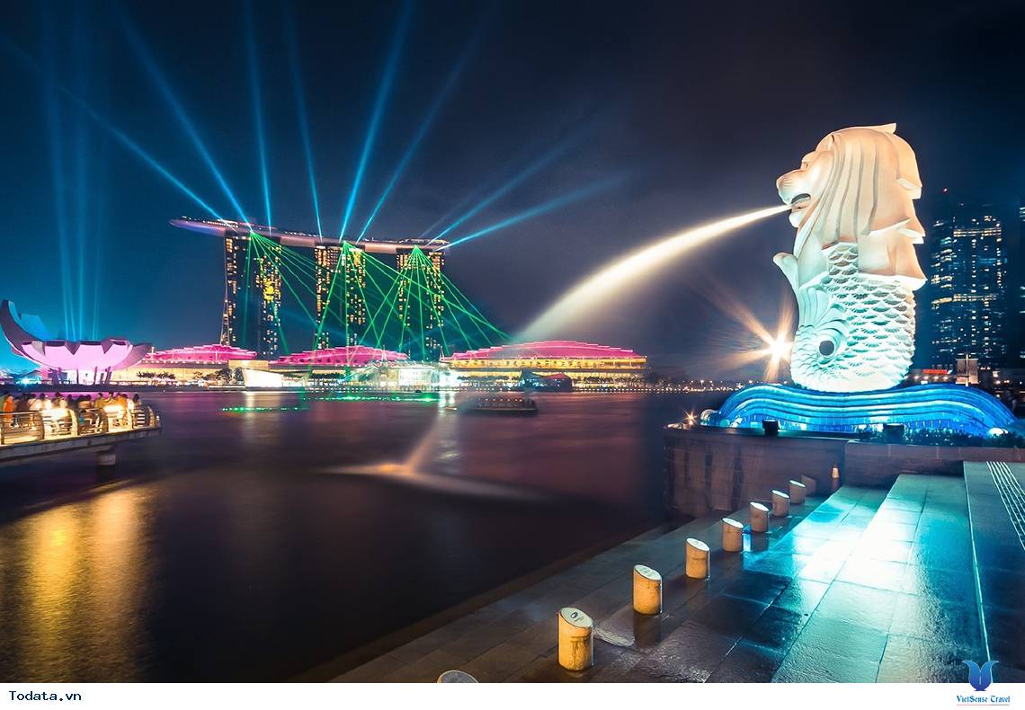 Tham Quan Công Viên Nổi Tiếng Merlion Của Singapore