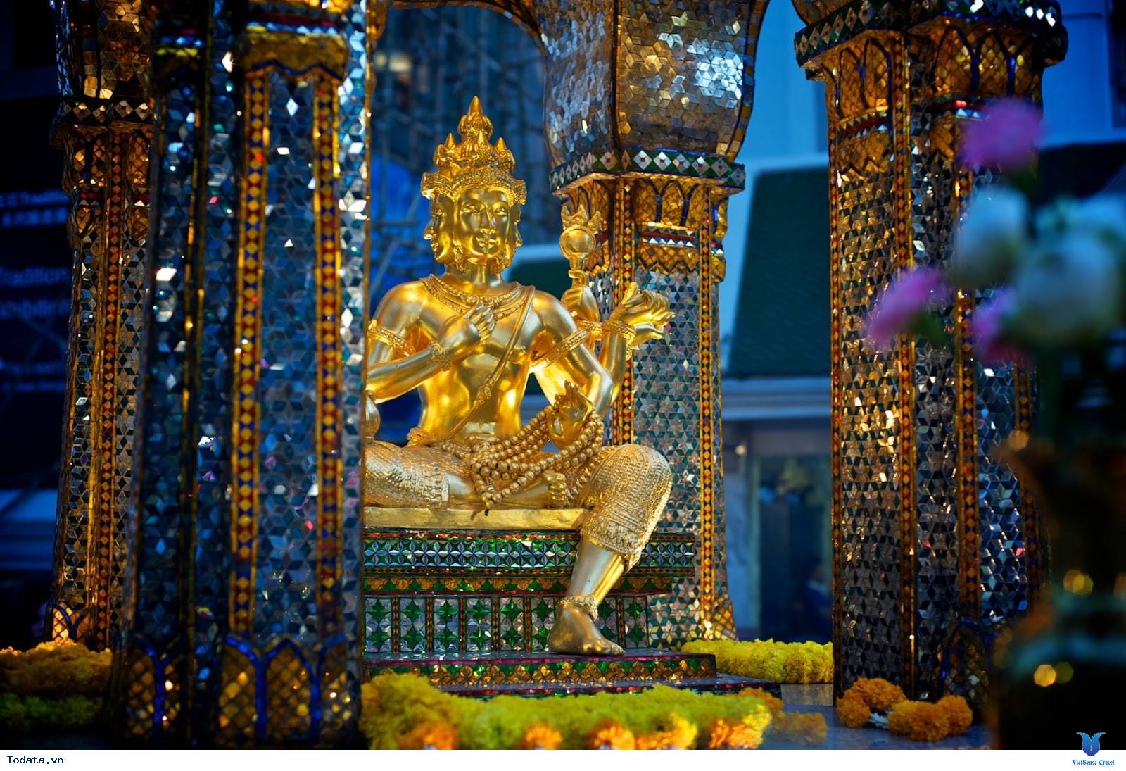 Tìm hiểu về đền Erawan của Thái Lan