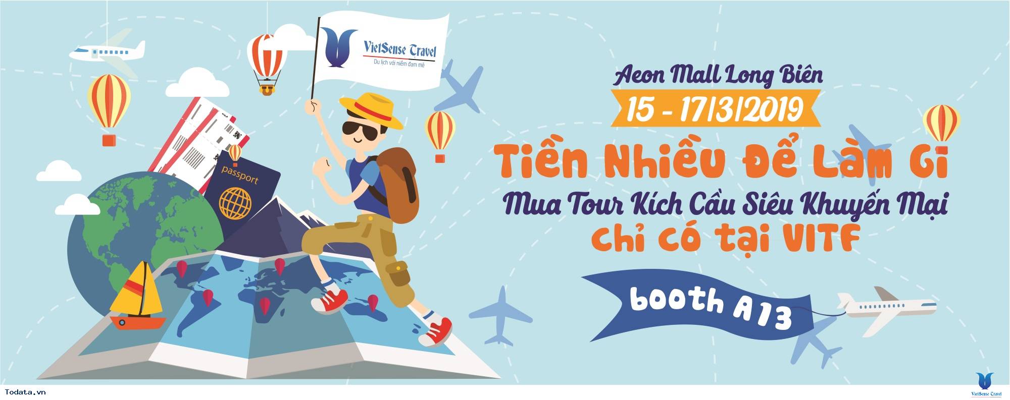 VietSense Travel Tưng Bừng Khuyến Mại Trong Lễ Hội Du Lịch Bán Lẻ Travel Fest
