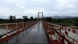 Cầu treo Kon K’lor – Điểm xuyết cho cảnh núi rừng Tây Nguyên