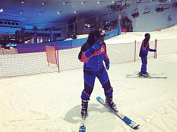 Khu Trượt Tuyết Giữa Lòng Sa Mạc Ski Dubai