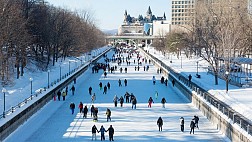 Rideau Canal, đường trượt dài 7 km – dài nhất thế giới