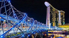 Helix bridge