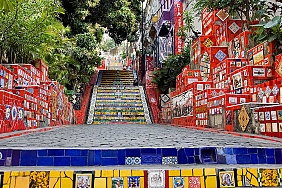 Khu phố nghệ thuật Escadaria Selarón