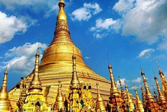 Chùa Shwe Mor Daw cao nhất Myanmar