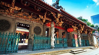 Chùa Thian Hock Keng ở China Town