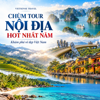 TOUR NỘI ĐỊA ĐƯỜNG BAY – HÀNH TRÌNH HOT MÙA THU 2026
