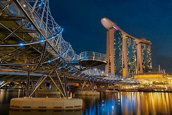 Helix Bridge, cây cầu xoắn ốc đầu tiên trên thế giới