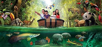 Khu sinh thái đa dạng trong River Safari