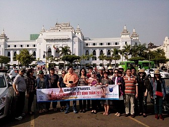 Myanmar - Yangon - Bago - Golden Rock 4 Ngày 3 Đêm