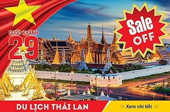 Bangkok - Pattaya Dịp Quốc Khánh 02/09/2018