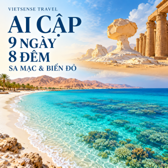 Tour du lịch Ai Cập 9 ngày 8 đêm