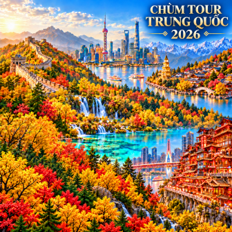 Chùm Tour Trung Quốc 2026: Khám Phá Những Tuyến Được Yêu Thích