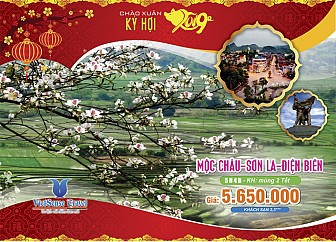 Tour Sơn La – Điện Biên – Mộc Châu – Sa Pa, du xuân Tết Âm Lịch 2019 5 Ngày 4 Đêm khởi hành từ Hà Nội Tour Sơn La – Điện Biên – Mộc Châu – Sa Pa, du xuân Tết Âm Lịch 2019 5 Ngày 4 Đêm khởi hành từ Hà Nội