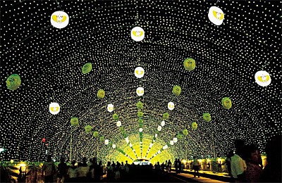 Lễ hội đom đóm Muju đẹp lung linh, huyền ảo