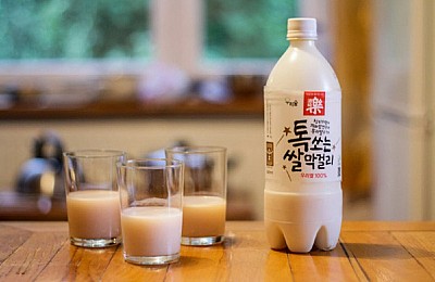 Rượu  gạo makgeolli Hàn Quốc, giai nhân của đồ nướng