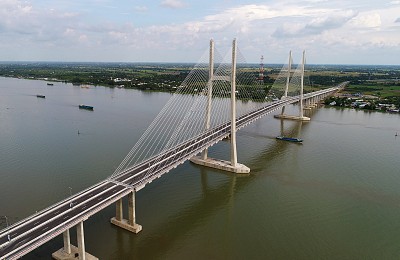 Thông xe cầu Cao Lãnh, miền Tây đi Sài Gòn giảm 20km Thông xe cầu Cao Lãnh, miền Tây đi Sài Gòn giảm 20km