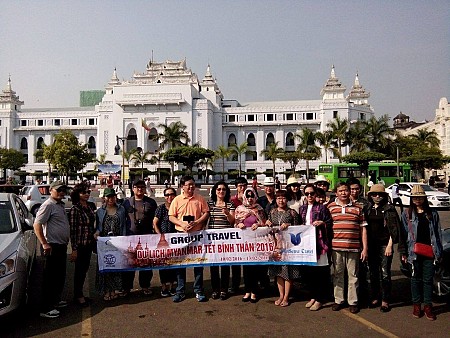 Myanmar -
 Yangon - Bago - Golden Rock 4 Ngày 3 Đêm