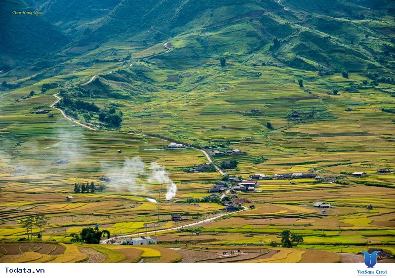 Sắc Thu Chảy Vàng Ruộng Bậc Thang Mù Cang Chải - Ảnh 1