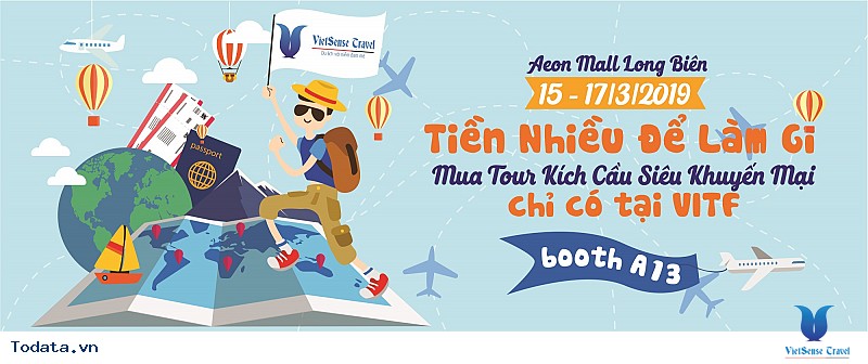 VietSense Travel Tưng Bừng Khuyến Mại Trong Lễ Hội Du Lịch Bán Lẻ Travel Fest - Ảnh 1 VietSense Travel Tưng Bừng Khuyến Mại Trong Lễ Hội Du Lịch Bán Lẻ Travel Fest - Ảnh 1