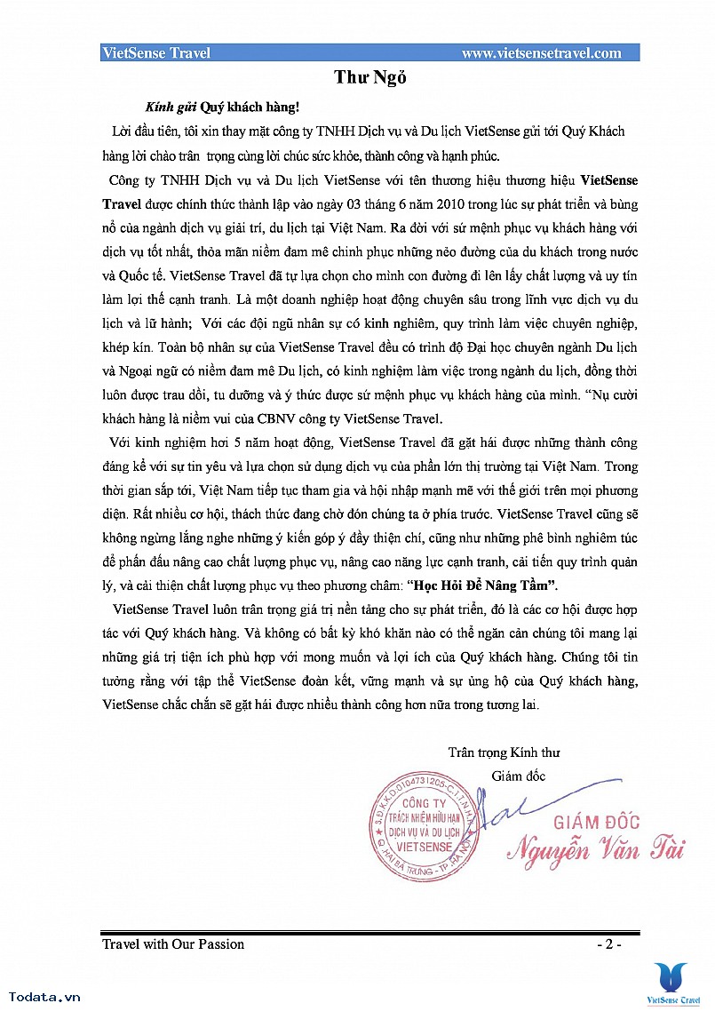 Hồ sơ Năng lực Công ty - Ảnh 2