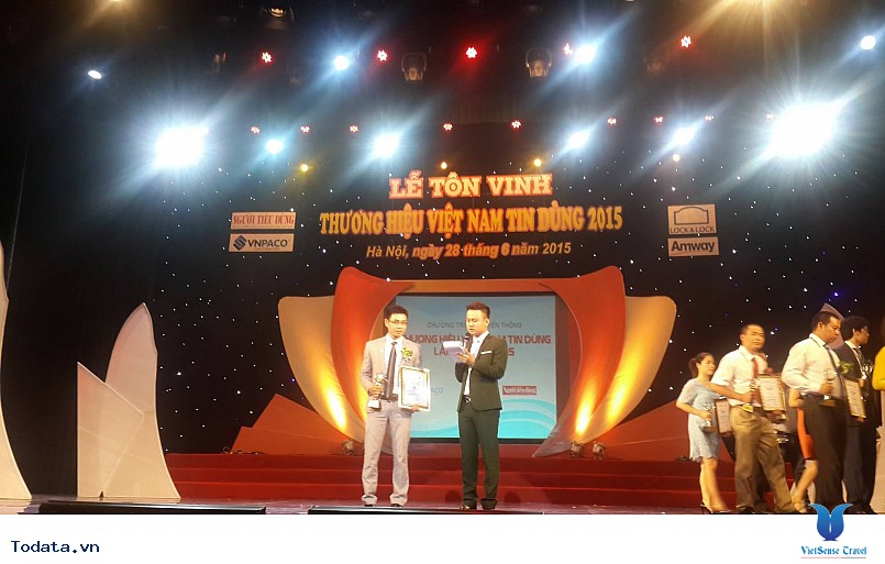 Vietsense Travel được vinh danh Dịch vụ Du lịch tin dùng 2015 - Ảnh 2
