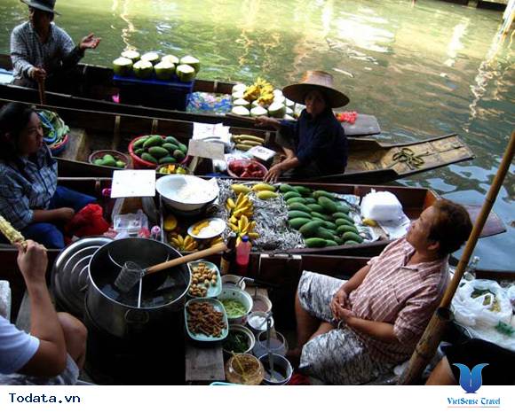 Ăn hoa quả tươi rói khi đến Chợ Nổi Damnoen Saduak Hình ảnh 2 Ăn hoa quả tươi rói khi đến Chợ Nổi Damnoen Saduak Hình ảnh 2
