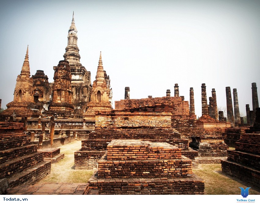 Bộ ảnh bình minh ở Cố Đô Sukhothai Thái Lan Hình ảnh 6