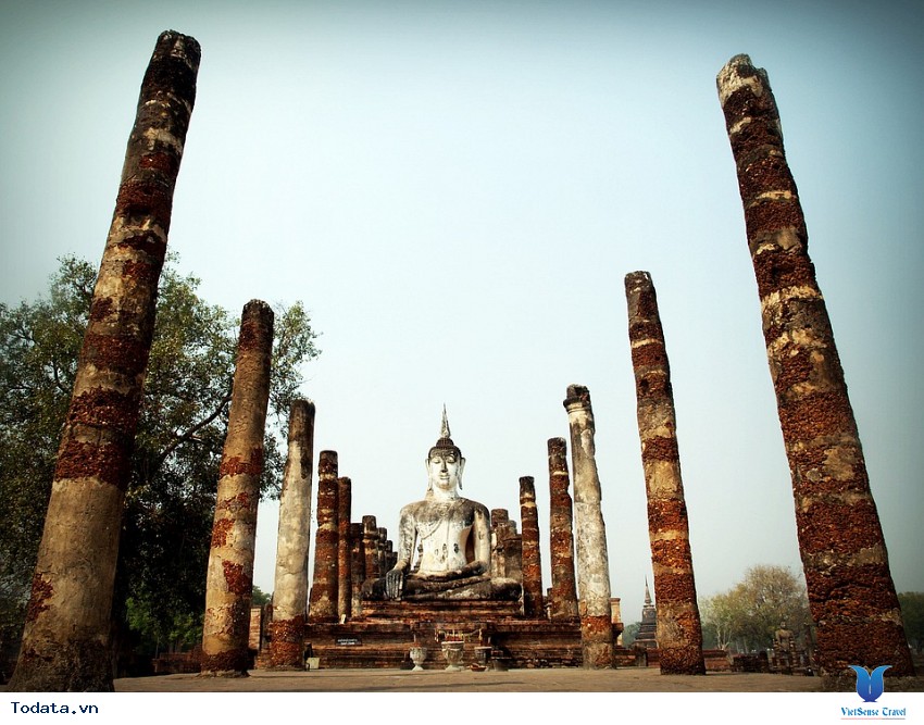 Bộ ảnh bình minh ở Cố Đô Sukhothai Thái Lan Hình ảnh 22