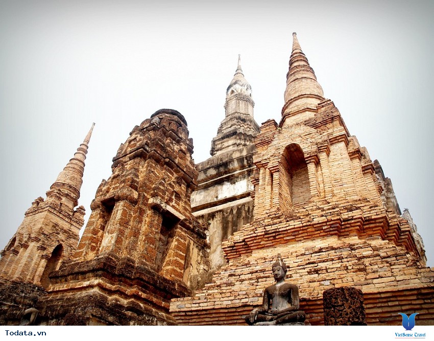 Bộ ảnh bình minh ở Cố Đô Sukhothai Thái Lan Hình ảnh 4