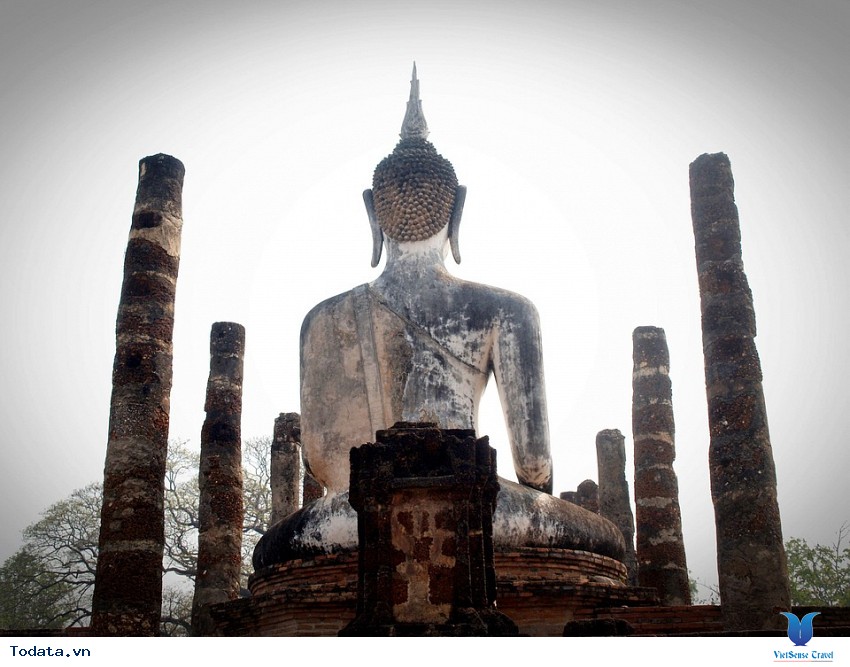 Bộ ảnh bình minh ở Cố Đô Sukhothai Thái Lan Hình ảnh 2