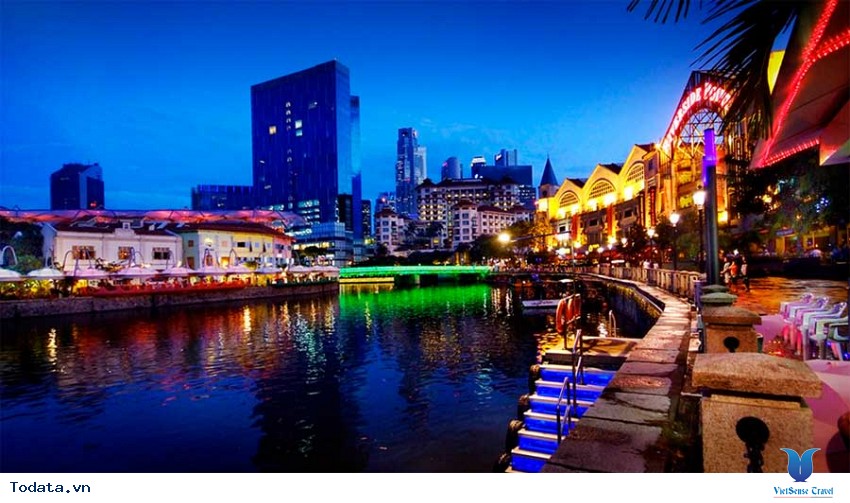 Cảng biển sôi động Clarke Quay Hình ảnh 3