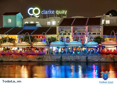 Cảng biển sôi động Clarke Quay Hình ảnh 2