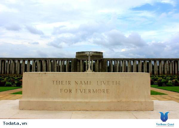 Cảnh vật yên bình tại nghĩa trang chiến tranh Htauk Kyant Hình ảnh 1