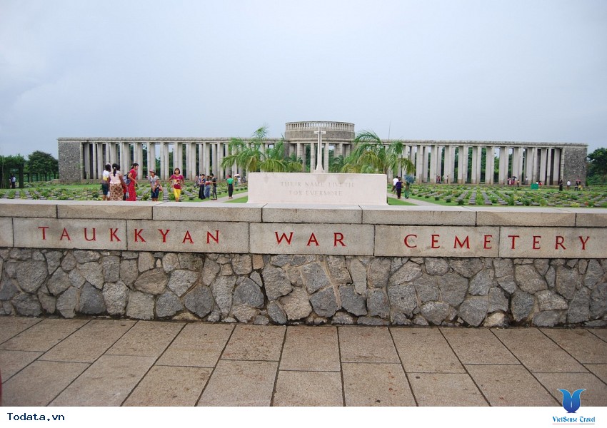 Cảnh vật yên bình tại nghĩa trang chiến tranh Htauk Kyant Hình ảnh 2