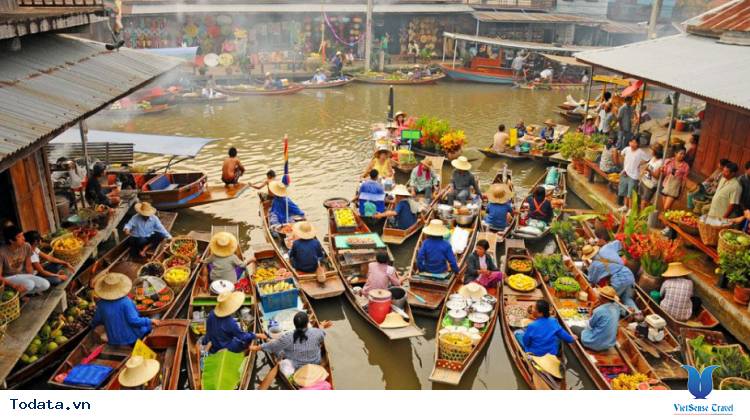 Chẳng cần đi đâu xa, đến ngay khu Chợ Nổi Damnoen Saduak để cảm nhận nét văn hóa Thái Hình ảnh 2 Chẳng cần đi đâu xa, đến ngay khu Chợ Nổi Damnoen Saduak để cảm nhận nét văn hóa Thái Hình ảnh 2