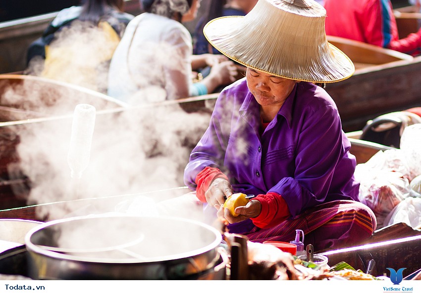 Chợ nổi Damnoen Saduak Hình ảnh 9