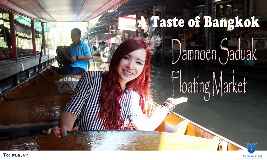 Chợ nổi Damnoen Saduak Hình ảnh 1