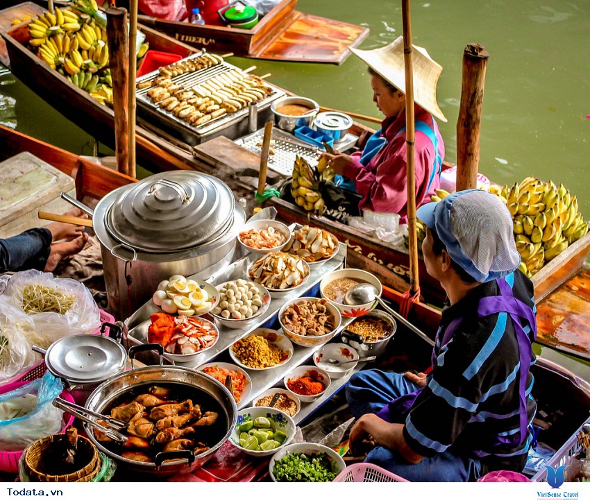 Chợ nổi Damnoen Saduak Hình ảnh 6