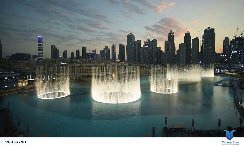Choáng Ngợp Đài Phun Nước Dubai Hình ảnh 1