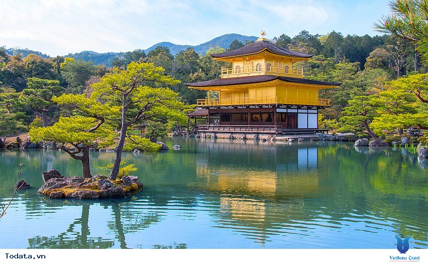 Choáng Ngợp Vẻ  Đẹp Chùa Vàng Kinkakuji Hình ảnh 3