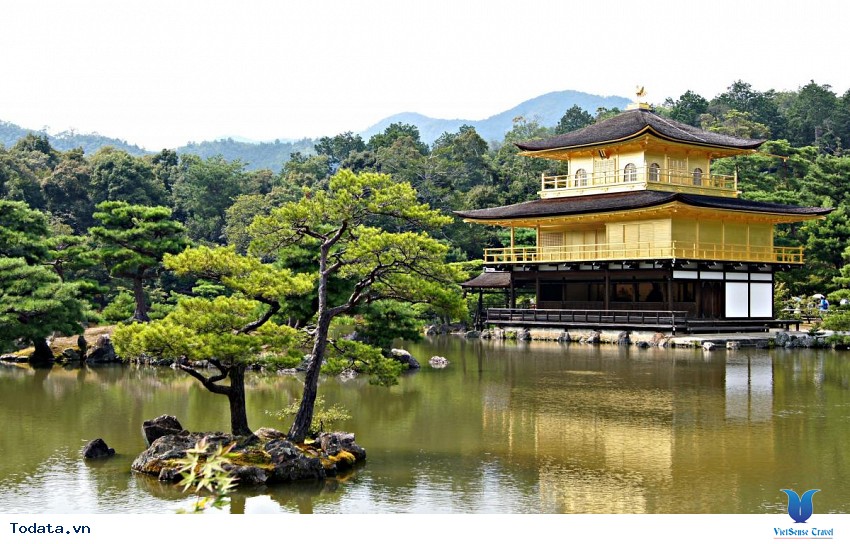 Choáng Ngợp Vẻ  Đẹp Chùa Vàng Kinkakuji Hình ảnh 2