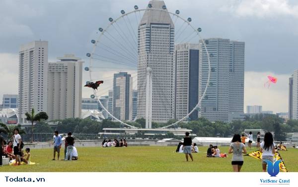 Choáng ngợp với vòng đu quay khổng lồ Singapore Flyer Hình ảnh 3